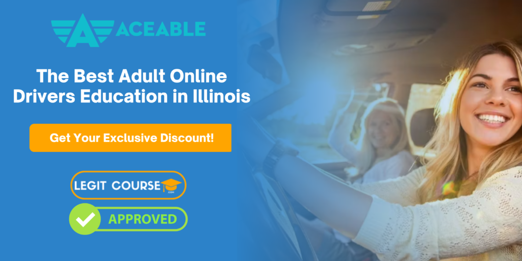Illinois Adult Drivers Education - Aceable Online Banner