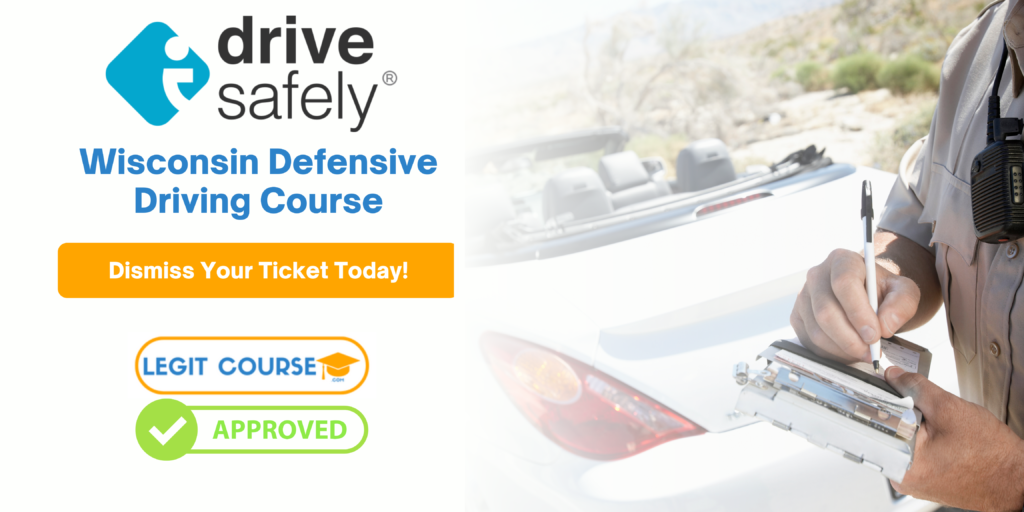 Wisconsin Defensive Driving - Online Ticket Dismissal and Traffic SChool - WI DMV Approved - IDriveSafely.com